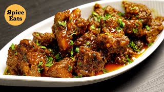 SIMPLE MUTTON BHUNA RECIPE  BHUNA GOSHT  MUTTON BHUNA MASALA [upl. by Procter302]