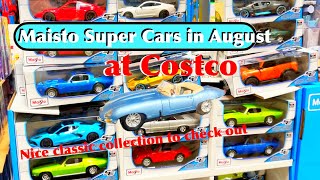 Maisto Diecast Classic Super Car Collection in August at Costco  Siêu Xe Trong Costco Arlington TX [upl. by Eniron]