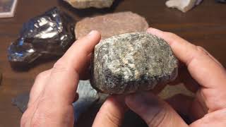 Metamorphic Rocks Lab The Foliated Slate Phyllite Schist Gneiss [upl. by Yared]