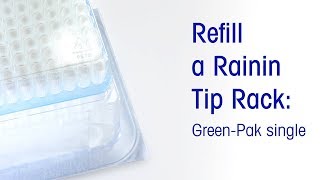 Refillable Pipette Tip Racks  GreenPak  Rainin [upl. by Chad466]