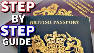 How To Renew UK Passport 2024  Step By Step 🇬🇧📘 [upl. by Eniamert734]