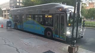 CTTransit Exclusive 2024 New Flyer XE40 2417 on Route 215X [upl. by Hardy]