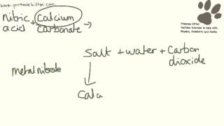 Acid  metal carbonate reactions  worked examples [upl. by Ayekan768]