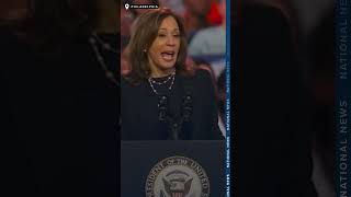 Kamala Harris addresses protestors over Gaza at campaign rally [upl. by Horner]