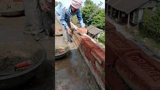 4 inch brick wall new track work [upl. by Artied]