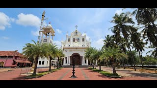 Palm Sunday Mass Live St Marys Orthodox Syrian Cathedral Brahmavar [upl. by Anbul]