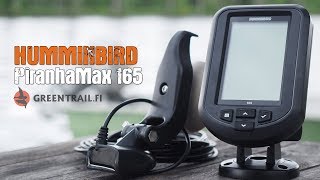 Humminbird PiranhaMax 165  kannettava kaikuluotain [upl. by Navnod]