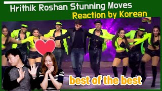 Hrithik Roshan Stunning Moves reaction by korean  Umang 2020  Hrithik Roshan amazing dance per [upl. by Erodeht742]