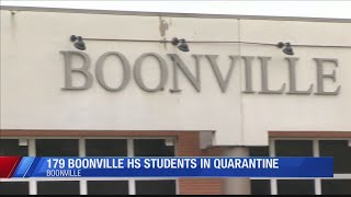 Hundreds of Boonville High School students in quarantine [upl. by Notnirt]