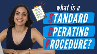 What is an SOP Standard Operating Procedure  Lifehack Method [upl. by Karia]