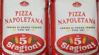 Le 5 Stagioni Napoletana Pizza Flour Recipe 63 Hydration Pizza Dough  24 Hour pizza [upl. by Azile]