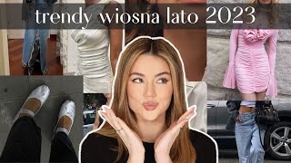 TO BĘDZIE MODNE trendy wiosnalato 2023 [upl. by Eniloj601]