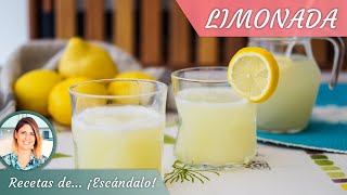 LIMONADA casera y natural súper refrescante para el verano [upl. by Ardnuasal472]