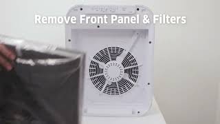 AirDoctor 2500 Air Purifier Installation Video [upl. by Akire]