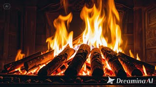 Best Relaxing Fireplace Sounds  Calming Fireplace Noise for Insomnia Deep Sleep and Work Focus 🔥🔥 [upl. by Calandra837]