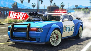 GTA 5 Online  NEW 5420000 Gauntlet Interceptor Customization Dodge Challenger [upl. by Milson]