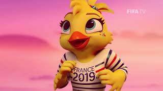 REVEALED Official Mascot for FIFA Women’s World Cup France 2019™ [upl. by Jelena673]