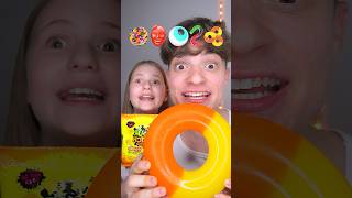 Giant Gummy Emojis ASMR With My Sister 😵‍💫 [upl. by Erich]