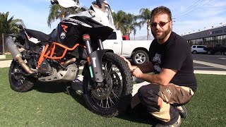 Tested Michelin Anakee Wild 5050 Adventure Motorcycle Tires [upl. by Tammy]