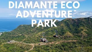 Diamante Eco Adventure Park in Guanacaste Costa Rica [upl. by Nac]