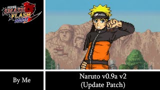 SSF2 Mods Naruto v09a v2 UPDATE PATCH By me [upl. by Ahser]