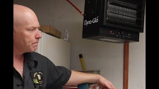 How to wire a 220 volt shop heater [upl. by Donielle]