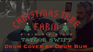 Taylor Swift Christmas Tree Farm  Drumeo Collab – Drum Cover by Drum Bum SD3 Hitmaker SDX [upl. by Bing821]