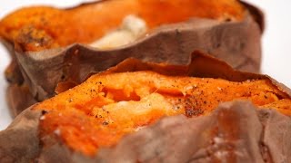 How to Make Martha Stewart’s Baked Sweet Potatoes  Best OvenBaked Recipe [upl. by Feucht309]