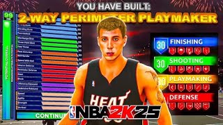 This 2 Way Perimeter Playmaker With 99 PASS ACCURACY And 96 PERIMETER DEFENSE Is A STAR On NBA 2k25 [upl. by Ylrebmek86]