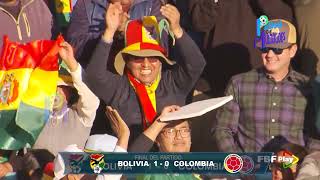 ELIMINATORIAS  BOLIVIA VS COLOMBIA Resumen [upl. by Idnerb]