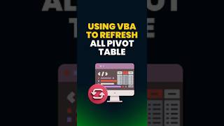 Refresh All Excel Pivot Tables in One Click VBA in Action [upl. by Kaitlyn]