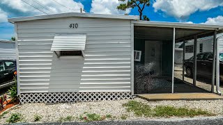 Largo FL Cute Single Wide Mobile Home in Star Lite MHP Close To Indian Rocks Beach [upl. by Irmine144]