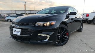 2018 Chevrolet Malibu Redline Edition 15L Tubro  Review [upl. by Esch]