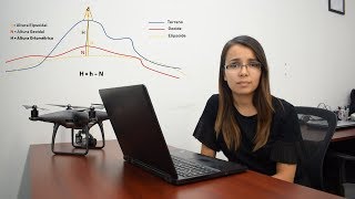 Altura Ortométrica  Topografía con Drones [upl. by Wallack]