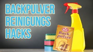 Top 5 Reinigungs Tricks mit Backpulver für Zuhause [upl. by Swayder]