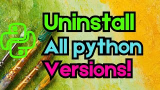 How I Uninstall all python versions form your Mac easily [upl. by Hcurob785]