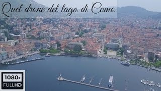 Quel drone del Lago di Como  Ripresa aerea Como drone HD [upl. by Goda]