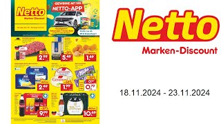 Netto MarkenDiscount Prospekt DE  vom 1811 bis 23112024 [upl. by Hornstein]