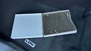 LDV Maxus T60  Cabin Filter Replacement [upl. by Neema73]