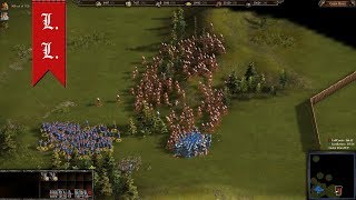 Cossacks 3 online gameplay  1vs1 Revenge of EvilCanis Happy Birthday 70 [upl. by Gurtner]