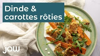 Recette de dinde amp carottes rôties [upl. by Gotcher]