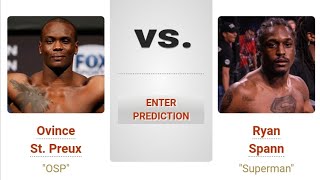 Ovince St Preux VS Ryan Spann  UFC 307 Preview amp Picks  Pinoy Silent Picks [upl. by Didi]