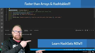 Learn PowerShell HashSets Now Quicker than Arrays and HashTables [upl. by Riccardo]