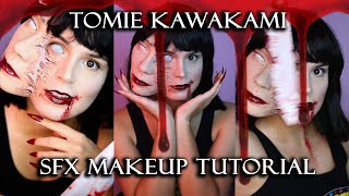 TOMIE KAWAKAMI inspired HALLOWEEN MAKEUP Tutorial [upl. by Atnwahsal]