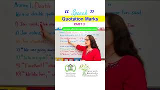 Using Speech Marks  Punctuating Direct Speech  EasyTeaching english writing punctuation speech [upl. by Ronyar]