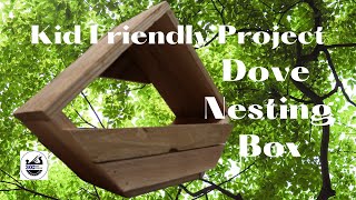 Build a KidFriendly Dove Nest Box in Minutes [upl. by Dollar568]