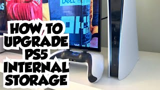 How to upgrade PS 5 internal storage [upl. by Liggett]