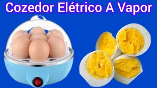 ✅ Cozedor Elétrico A Vapor Ovos Egg Cooker 110v 350w [upl. by Riker]