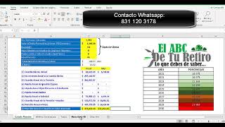 Calcula tu futura pensión con el excel ley 73 en este año 2024 [upl. by Idas]