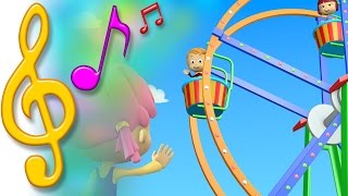 TuTiTu Songs  Ferris Wheel Song  Songs for Children with Lyrics [upl. by Niaz939]